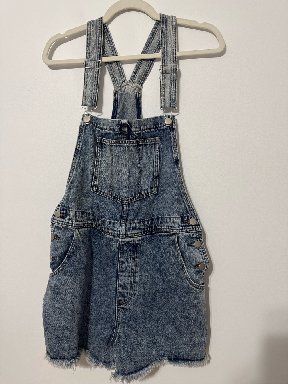 NWOT Bluivy Light Wash Denim Overalls